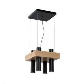 Lampa wiszaca WEST BLACK 4xGU10