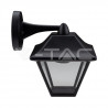 Kinkiet Ogrodowy V-TAC IP44 E27 Czarny Mat VT-843