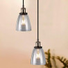 Oprawa Wisząca V-TAC LOFT Vintage Szkło Transparent fi140 VT-71406