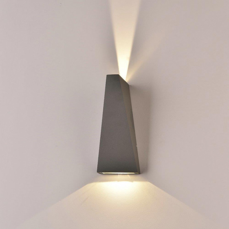 Kinkiet Ścienny V-TAC 6W LED Szary IP65 VT-826 4000K 476lm