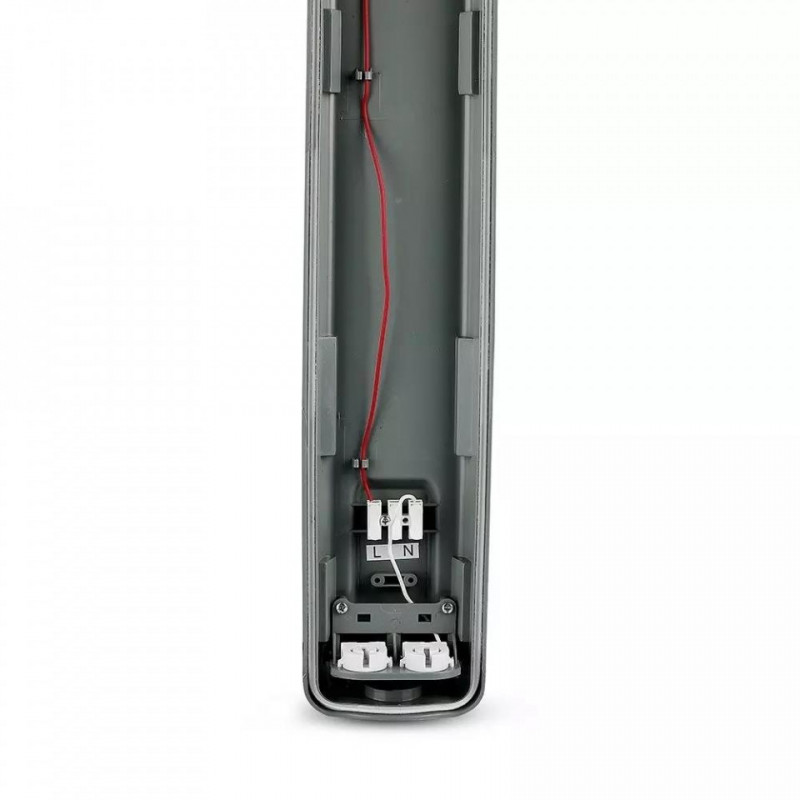 Oprawa Hermetyczna LED V-TAC PC/PC 2x120cm (2 x 18W) VT-12023 4000K (Tuby LED w zestawie) 3400lm