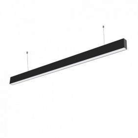 Oprawa LED V-TAC Linear SAMSUNG CHIP 40W Do łączenia Zwieszana Czarna VT-7-40 3000K 3200lm 5 Lat Gwarancji