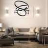 Oprawa LED V-TAC 82W Soft Light Chandelier Ściemnianie Czarny 3000K VT-82-3