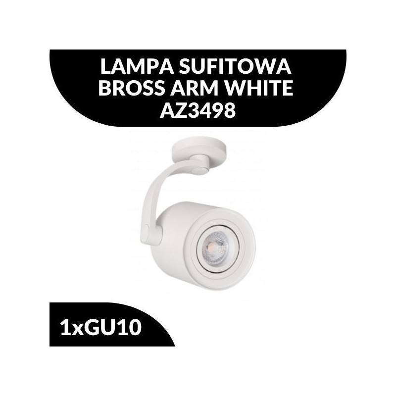 Lampa sufitowa BROSS ARM WHITE AZ3498