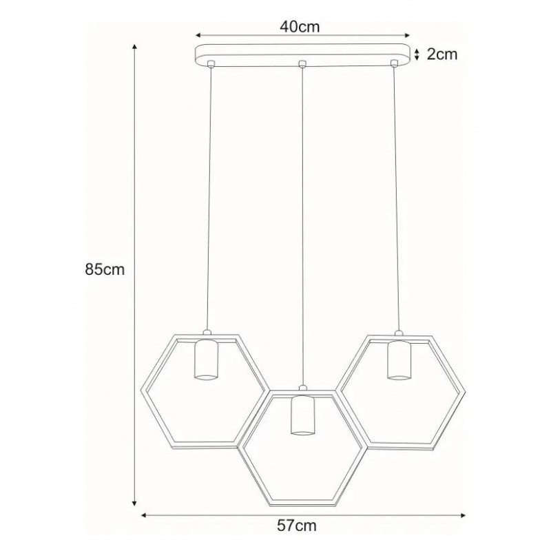 Lampa wisząca K-4721 z serii HONEY