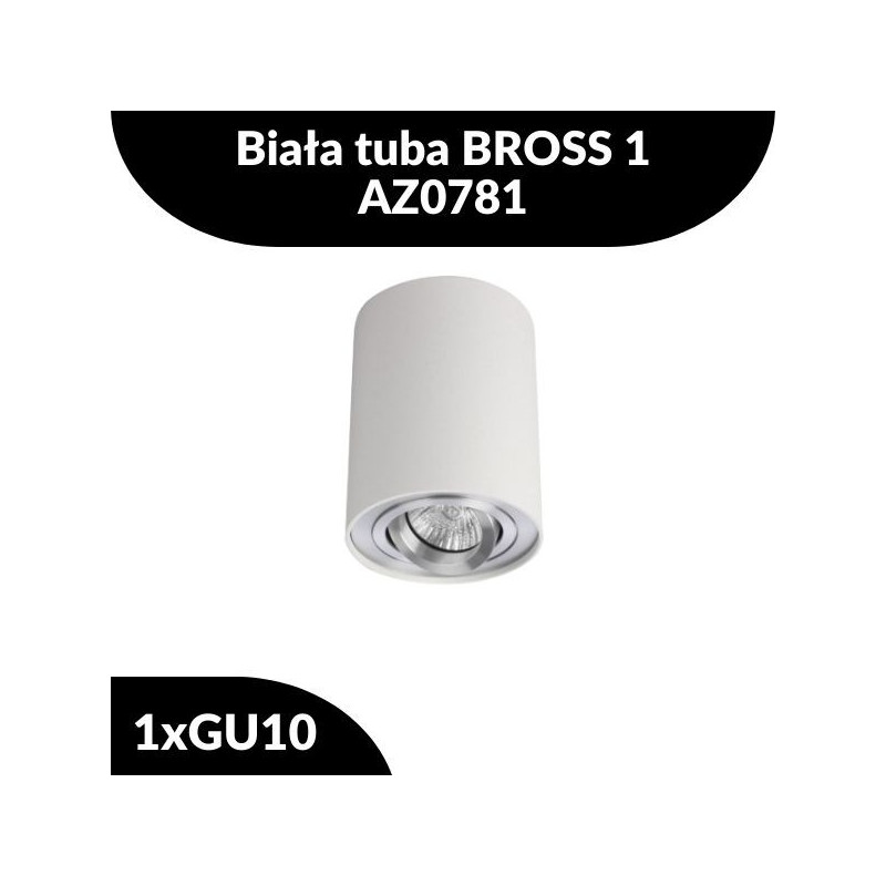 Biała tuba BROSS 1 AZ0781