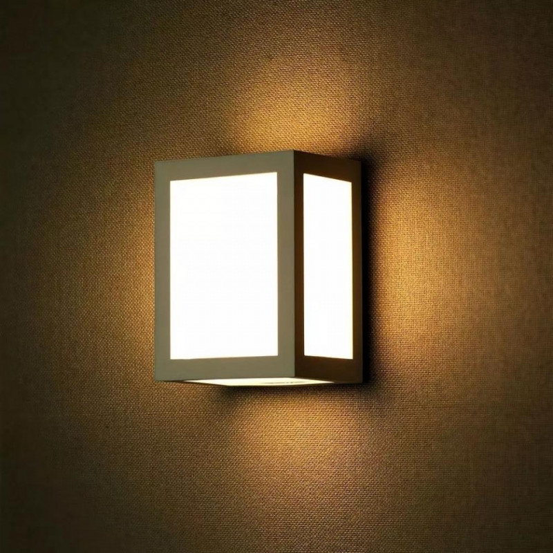 12W LED WALL LIGHT 4200K GREY BODY