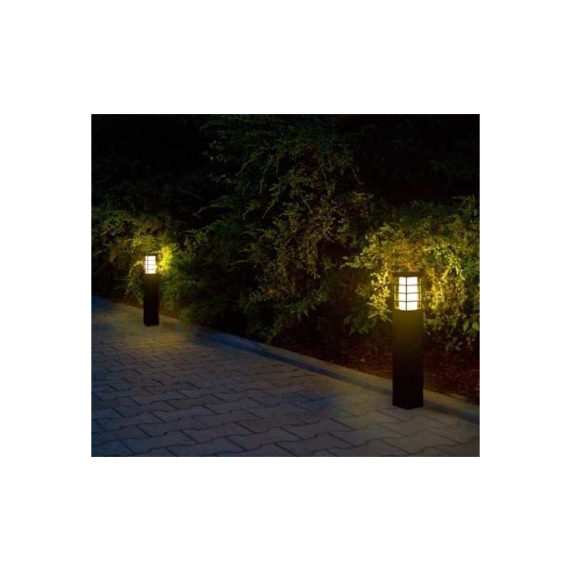 RADO II SU-MA - nowoczesna lampa ogrodowa czarna 50cm