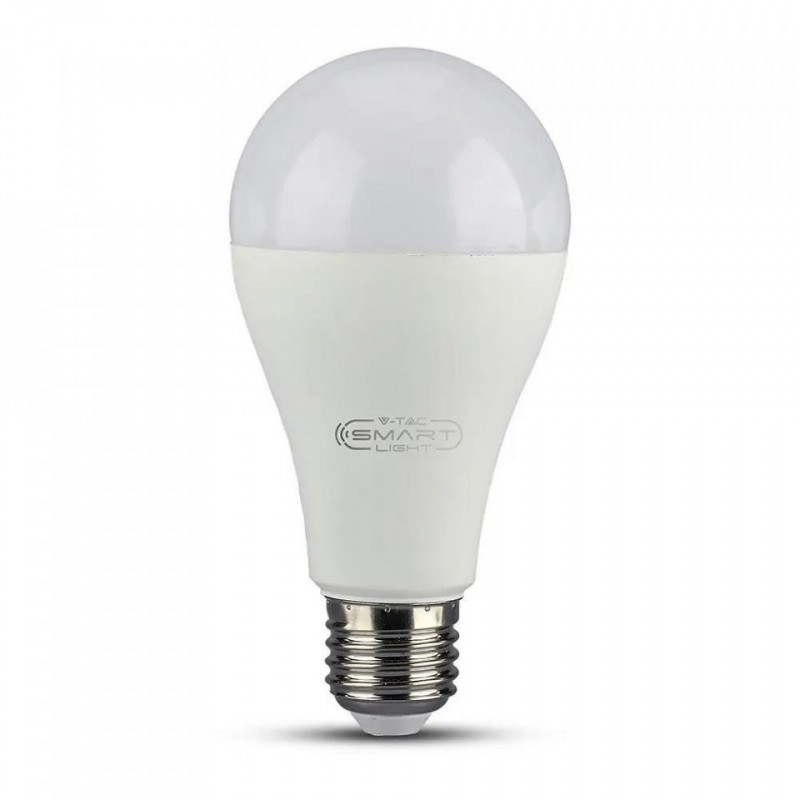 Żarówka LED V-TAC 15W E27 A60 SMART WiFi RGB+WW+CW VT-5117 1300lm