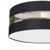 Lampa Sufitowa ULTIMO BLACK 3xE27 50cm