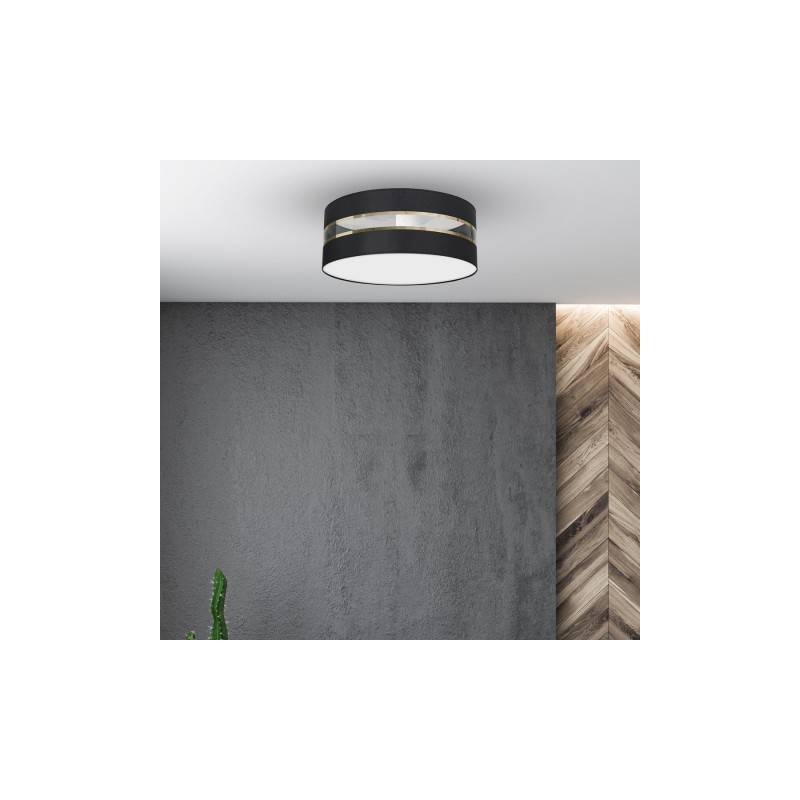 Lampa Sufitowa ULTIMO BLACK 3xE27 50cm