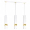 Lampa wisząca VIDAR WHITE/GOLD 3xGU10