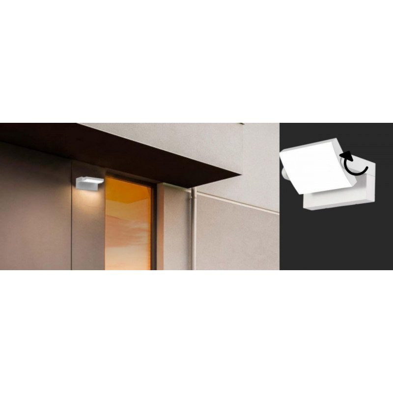 Oprawa Elewacyjna Ścienna V-TAC 17W LED Biała IP65 VT-11020 3000K 2520lm