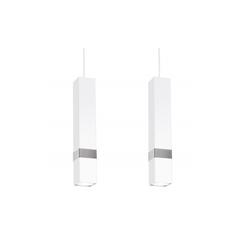Lampa wisząca VIDAR WHITE/CHROME 3xGU10