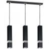 Lampa wisząca VIDAR BLACK/CHROME 3xGU10