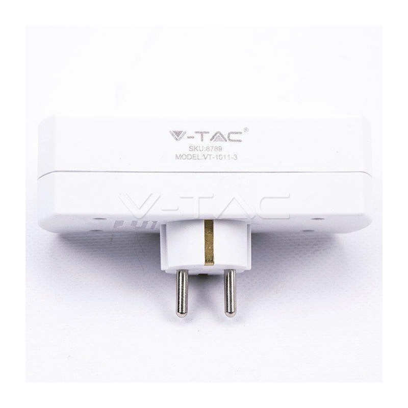 Rozgałęźnik 3x 16A 250V V-TAC VT-1011