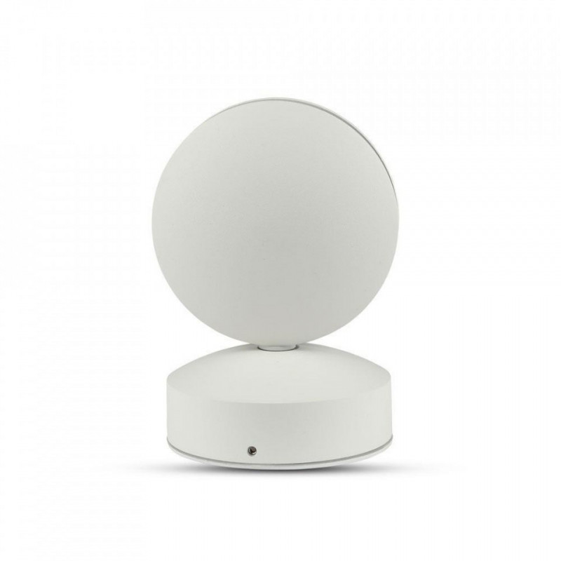 Oprawa 360st V-TAC 7W LED Iluminacja Elewacji / Wnęk okiennych Biała VT-707 3000K IP65 770lm