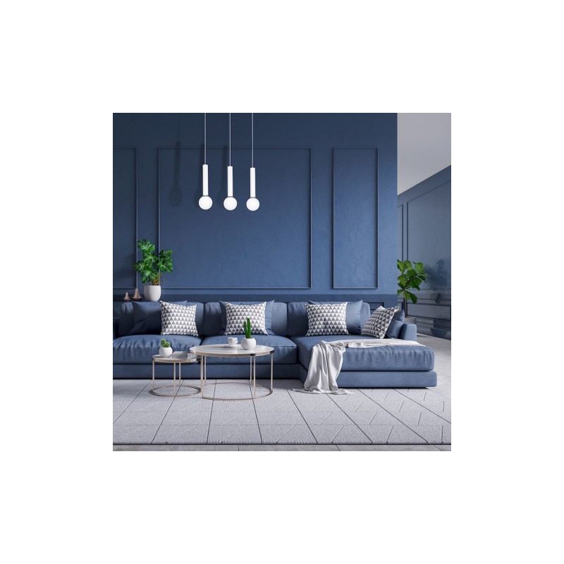 Lampa wisząca AURIS WHITE 3xE14