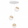 Lampa wisząca SFERA WOOD 3xE14