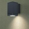 Kinkiet Ogrodowy V-TAC W Dół GU10 Grafit Mat VT-841