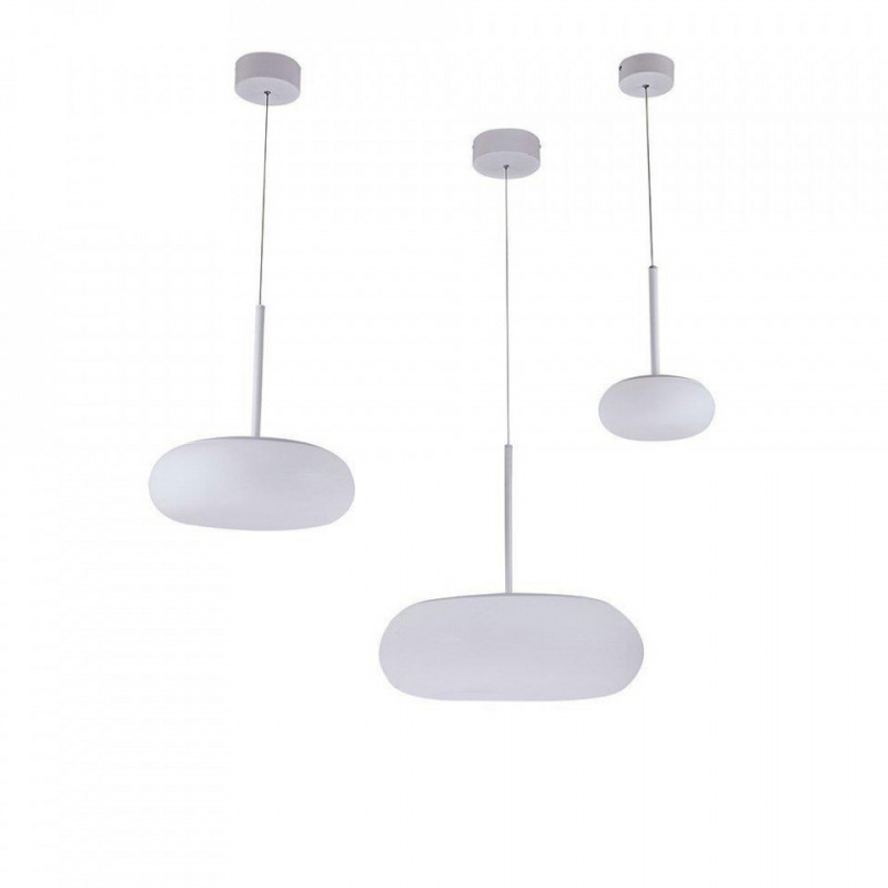 Oprawa Zwieszana V-TAC 25W LED Wisząca Triac Ściemnialna Biała VT-7351 3000K 2100lm