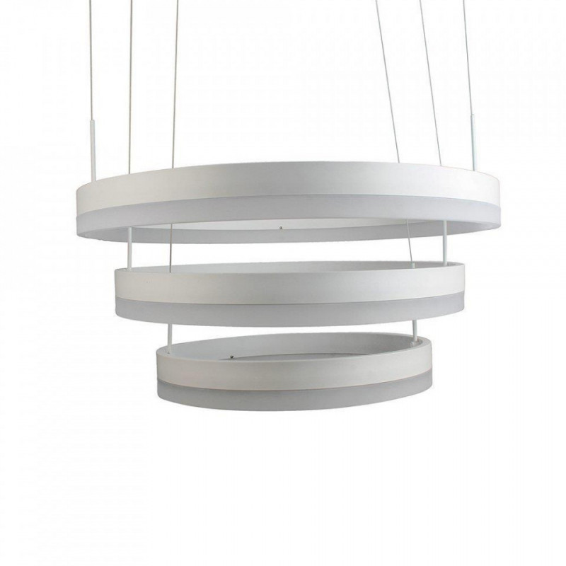 Oprawa LED V-TAC 82W Soft Light Chandelier Ściemnianie Biały 3000K VT-82-3