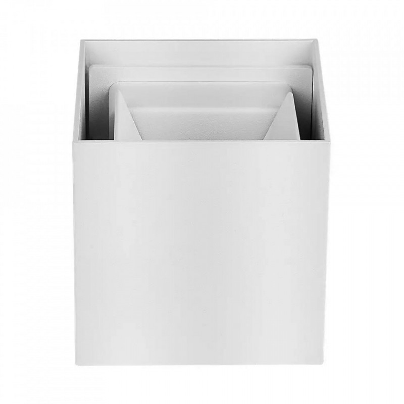 Kinkiet Góra/Dół  Biały Kwadrat IP65 VT-759 3000K SKU 217079