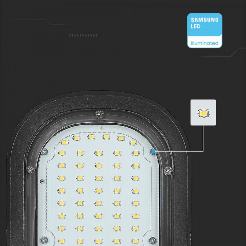 Oprawa Uliczna LED V-TAC SAMSUNG CHIP 50W VT-51ST 6400K 4200lm 5 Lat Gwarancji