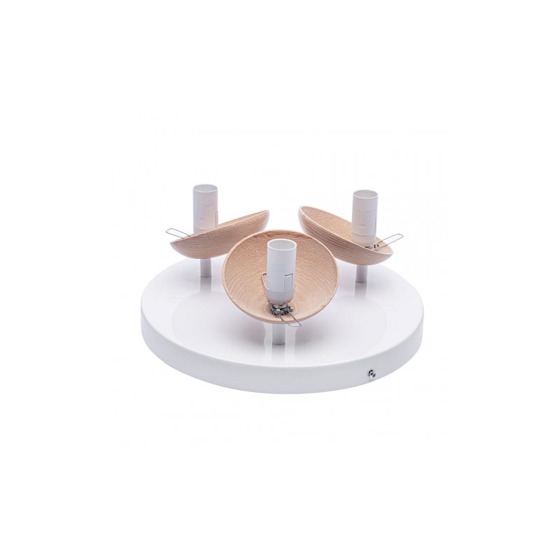 Lampa sufitowa SFERA WOOD 3xE14