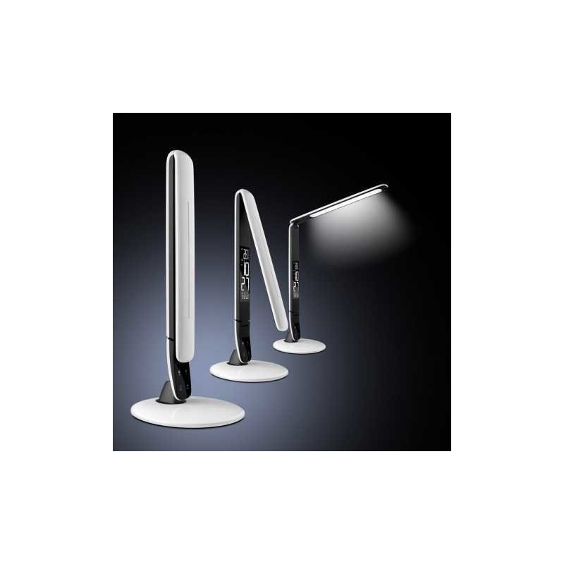 Lampka na Biurko LED 7W z zegarem