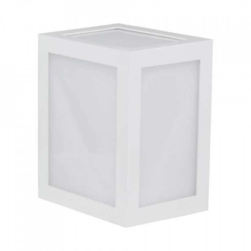12W LED WALL LIGHT 3000K WHITE BODY
