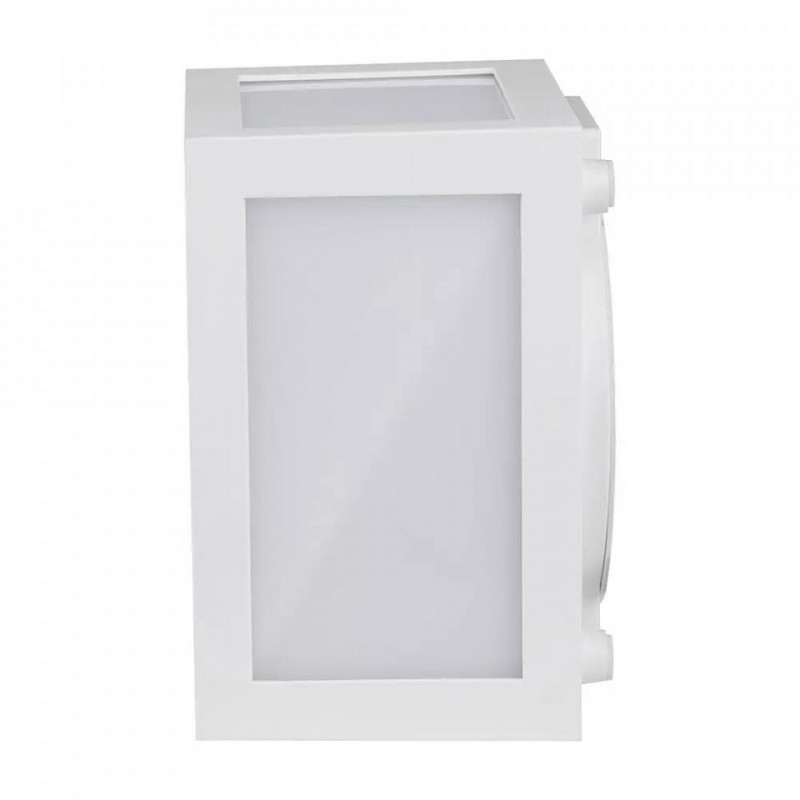 12W LED WALL LIGHT 3000K WHITE BODY
