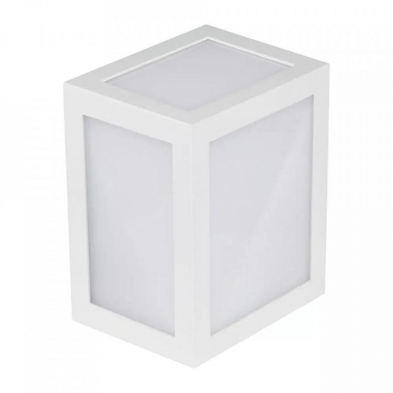12W LED WALL LIGHT 3000K WHITE BODY