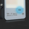 Projektor LED V-TAC 100W Czujnik Światłat SAMSUNG CHIP 100lm/W Czarny VT-117 4000K 10000lm 5 Lat Gwarancji