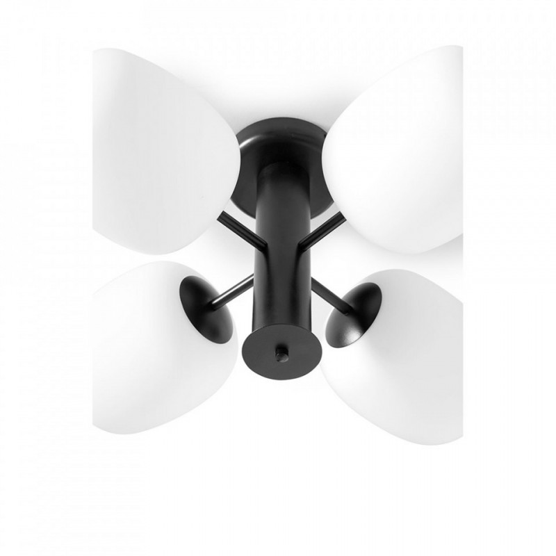 EPLI F czarna lampa sufitowa