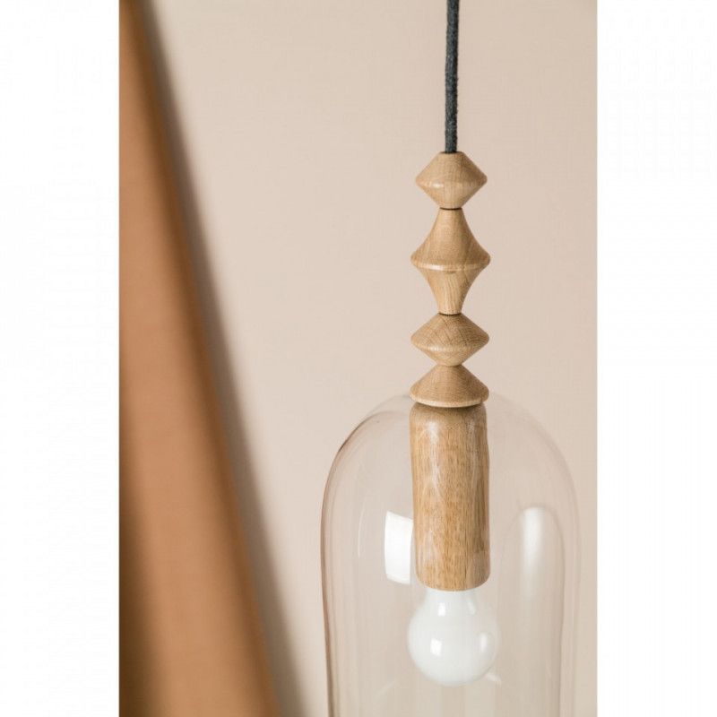 Loft Hulub 3L lampa wisząca z czarną listwą sufitową KOLOROWE KABLE
