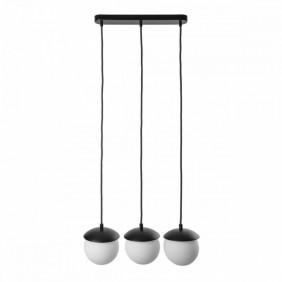 KUUL A czarna sufitowa lampa wisząca