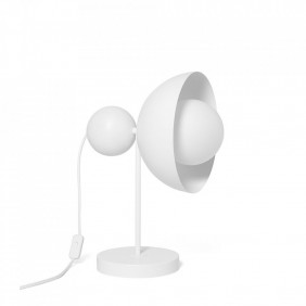 KELLO ST biała lampa stołowa