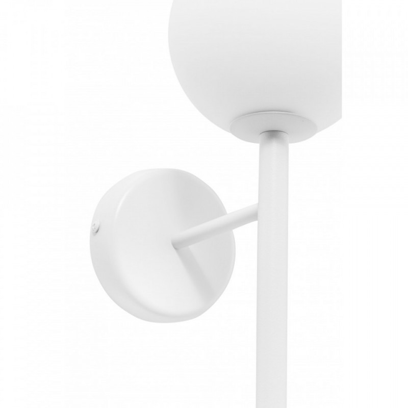 KOP B biała lampa ścienna / kinkiet z podwyższoną szczelnością IP44