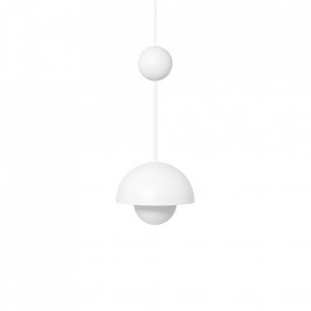 KELLO A biała sufitowa lampa wisząca