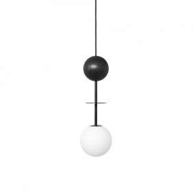 OIO A czarna sufitowa lampa wisząca