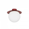 KUUL C Burgundowa Lampa Sufitowa / Plafon