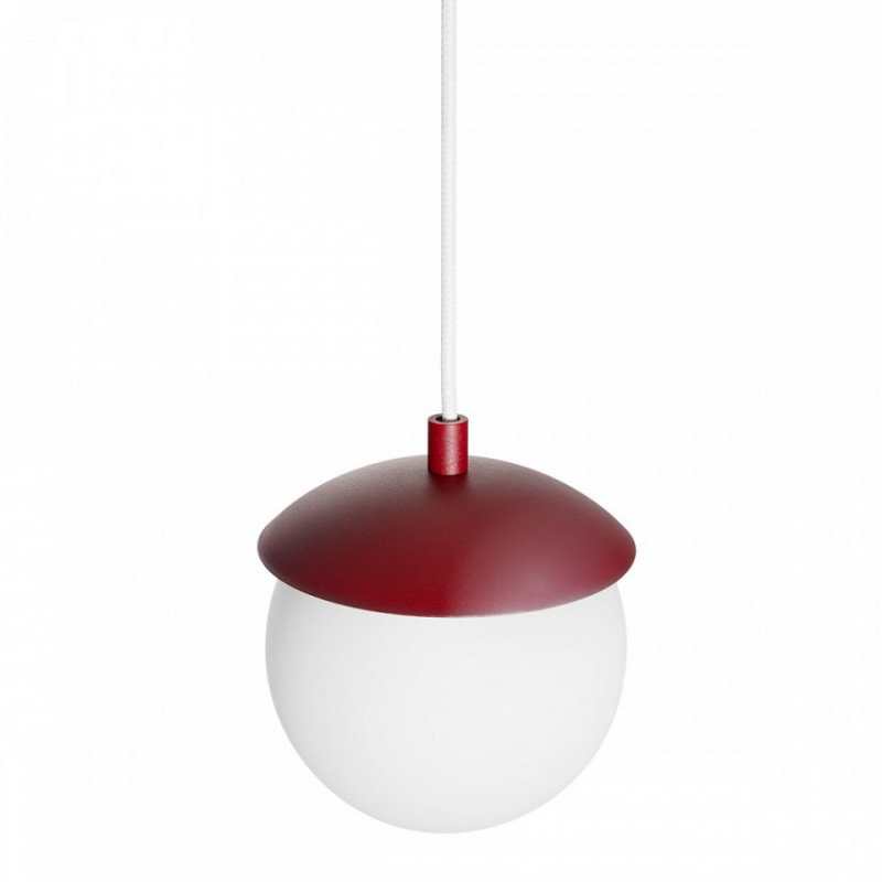 KUUL F burgundowa sufitowa lampa wisząca