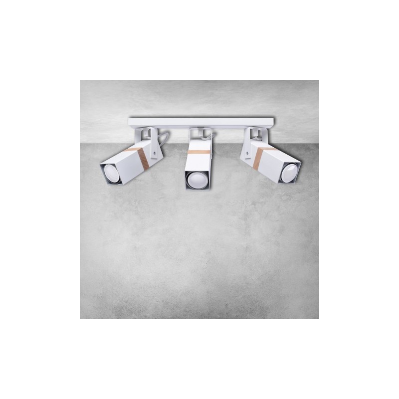 Lampa sufitowa VIDAR WHITE 3xGU10