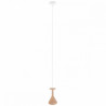 Drewniana lampa sufitowa Loft Cono GU10 lampa wisząca KOLOROWE KABLE