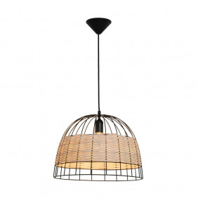 P21074-D40 BOHO LAMPA WISZĄCA NATURAL&CZARNY/NATURAL&BLACK