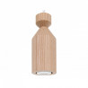 Drewniana lampa sufitowa Loft Angula GU10 lampa wisząca KOLOROWE KABLE
