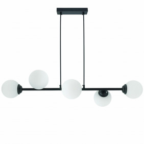 Oprawa wisząca 6xE27 PALLE Black