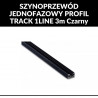 SZYNOPRZEWÓD JEDNOFAZOWY PROFIL TRACK 1LINE 3m Czarny