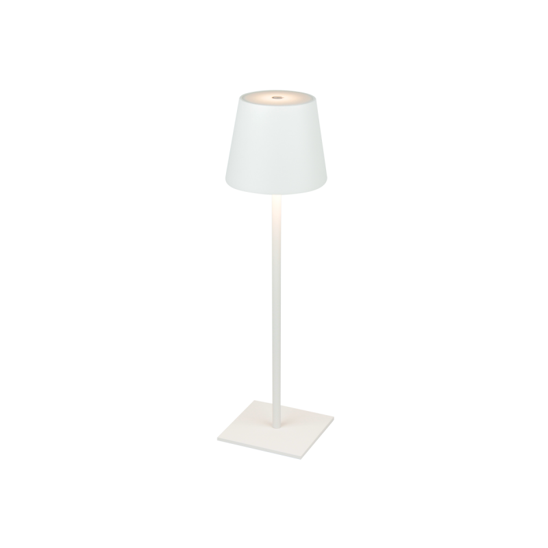 Lampa stołowa 3,5W 400lm 3000K IP54 biała 2x2000mAh